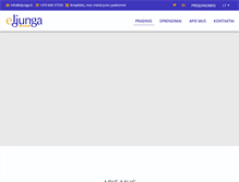 Tablet Screenshot of eljunga.lt